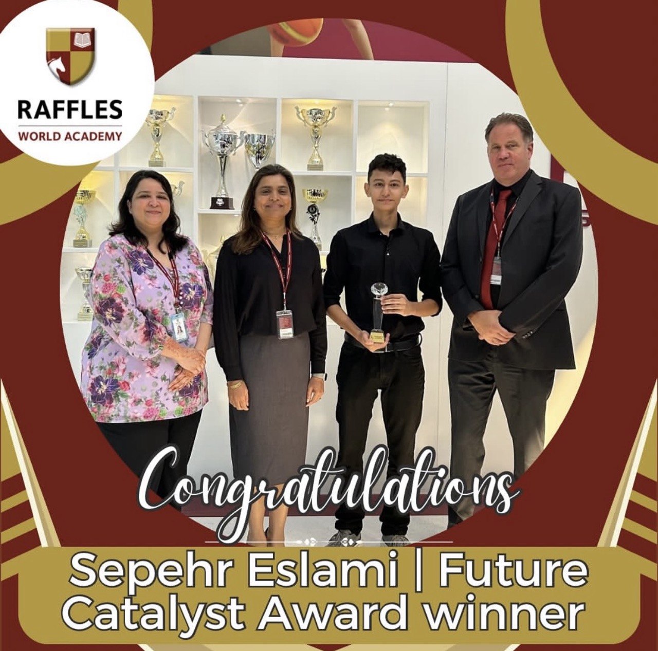 Raffles World Academy Winner Announcement